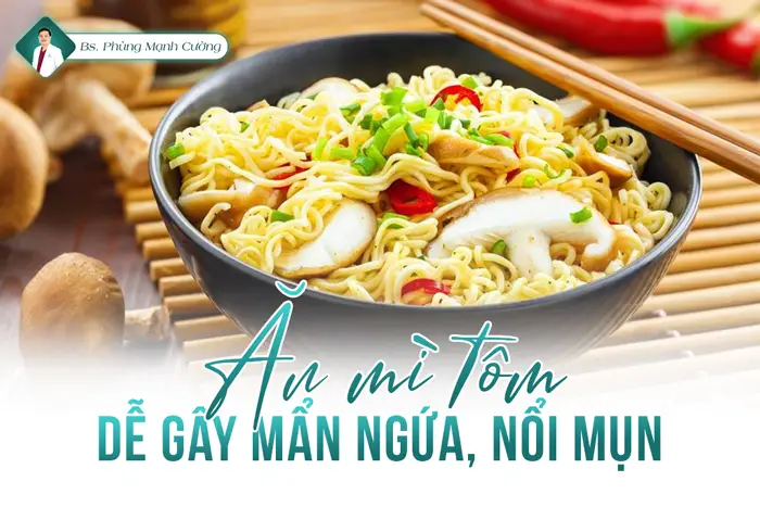 Nâng mũi ăn mì tôm được không? Những điều cần biết sau phẫu thuật