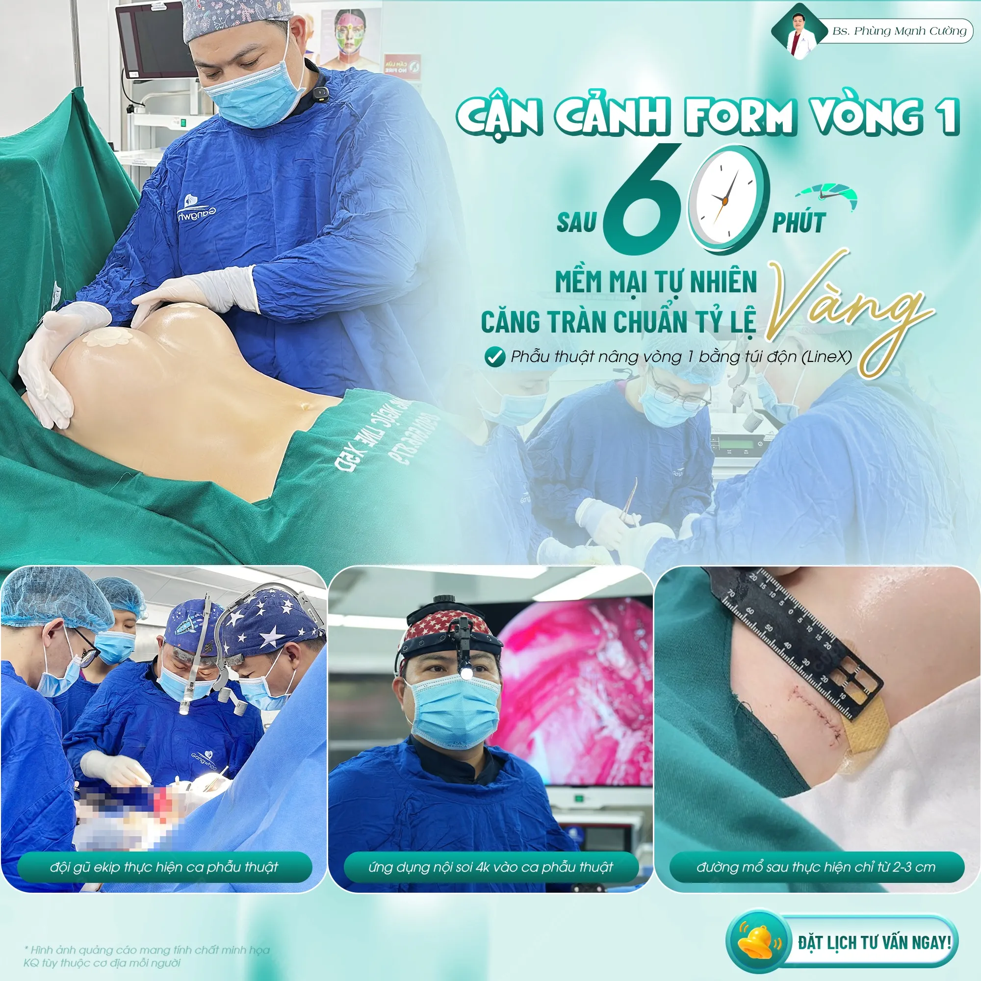 Tìm hiểu về trang thiết bị và công nghệ trước khi thực hiện nâng ngực