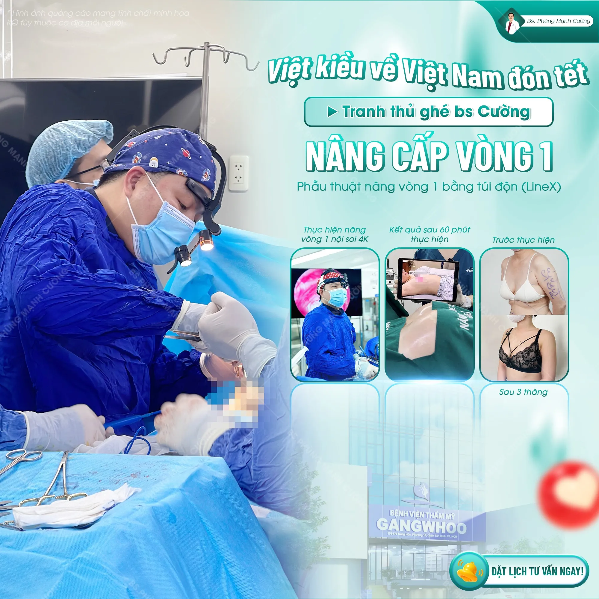 Ưu tiên lựa chọn bác sĩ có tay nghề và kinh nghiệm