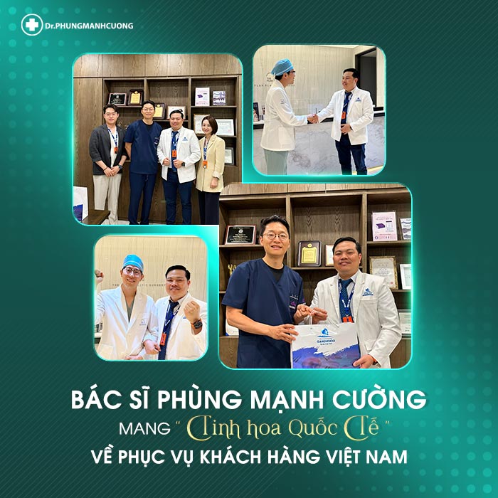 Bác sĩ Phùng Mạnh Cường mang “tinh hoa quốc tế” về phục vụ khách hàng Việt Nam.