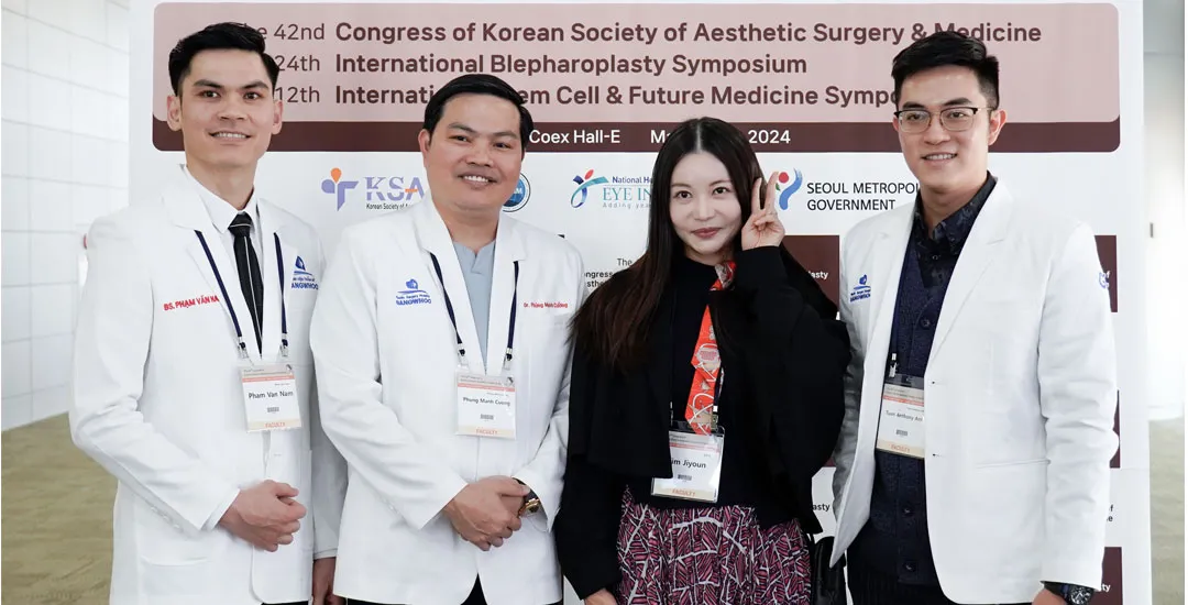 Bác sĩ Phùng Mạnh Cường tham dự hội nghị thẩm mỹ quốc tế