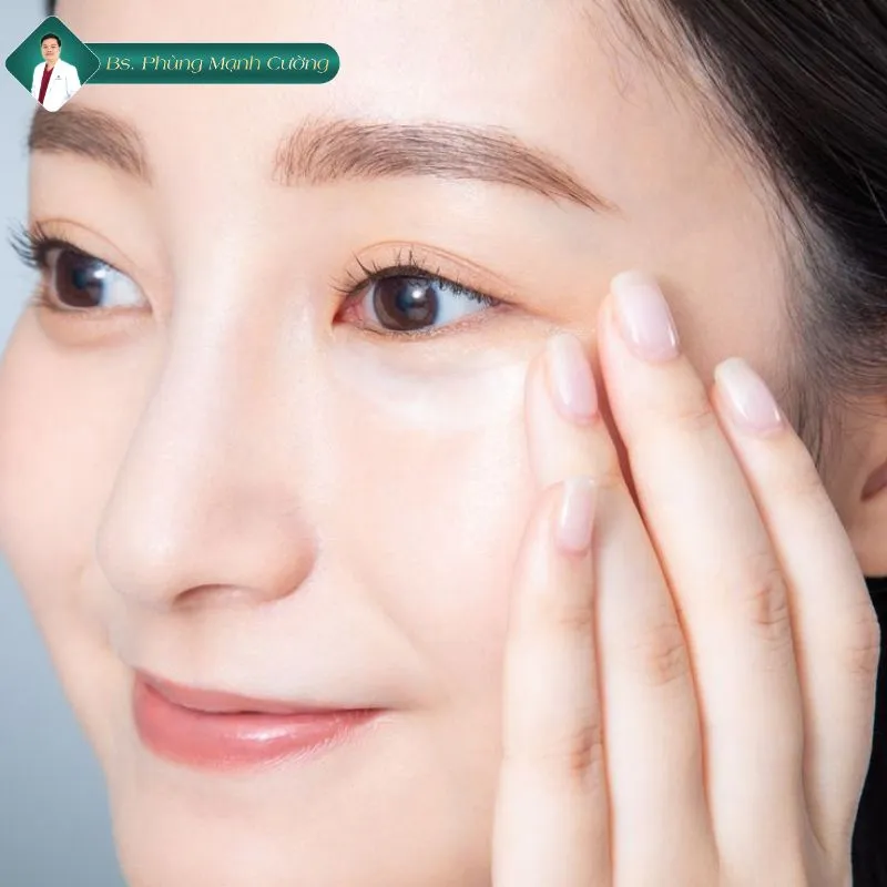 Chăm sóc sau nhấn mí