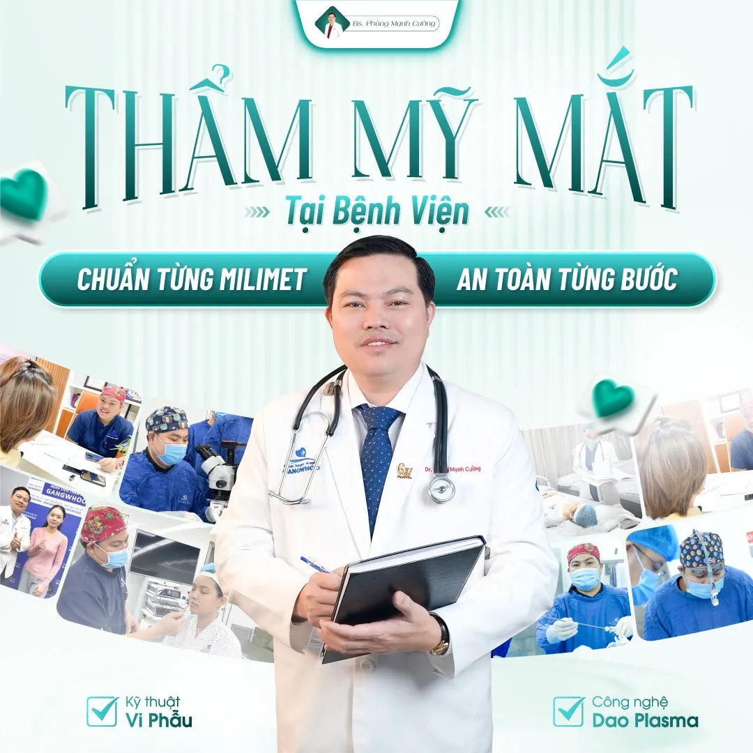Cắt mắt 2 mí ở Đà Nẵng cùng Bác sĩ Phùng Mạnh Cường