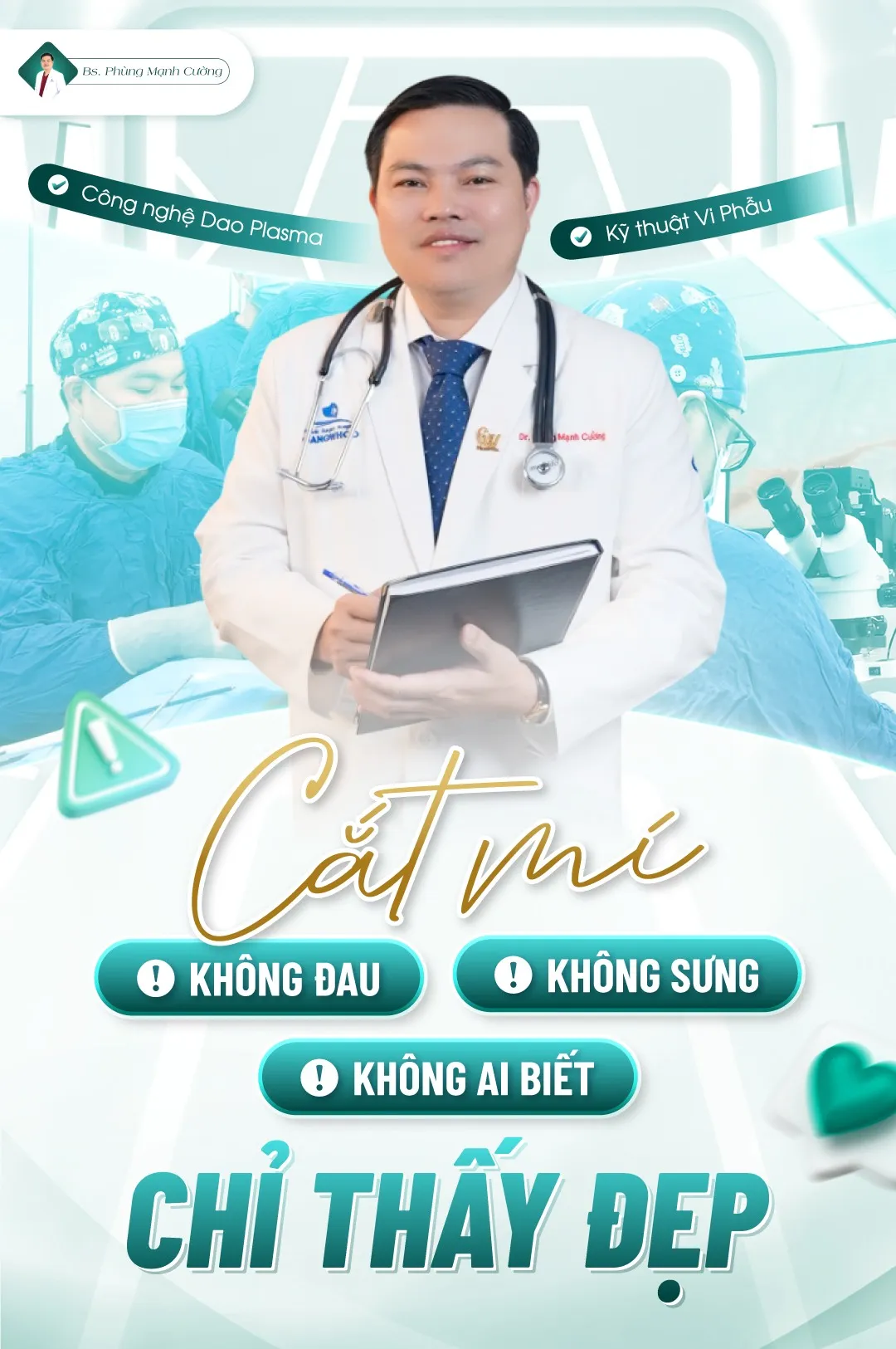 Bác sĩ Phùng Mạnh Cường - hơn 15 năm tạo hình và phẫu thuật thẩm mỹ