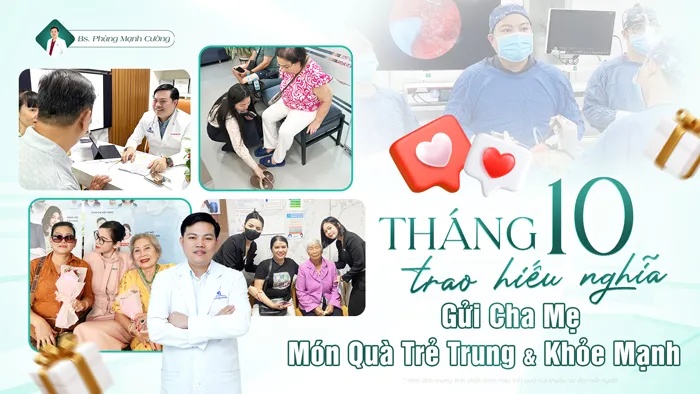 Tháng 10 Trao Hiếu Nghĩa – Gửi Cha Mẹ Món Quà Trẻ Trung & Khỏe Mạnh
