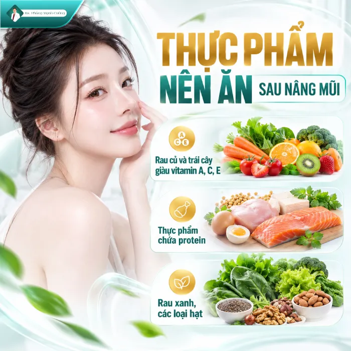 Nâng mũi ăn rau răm được không