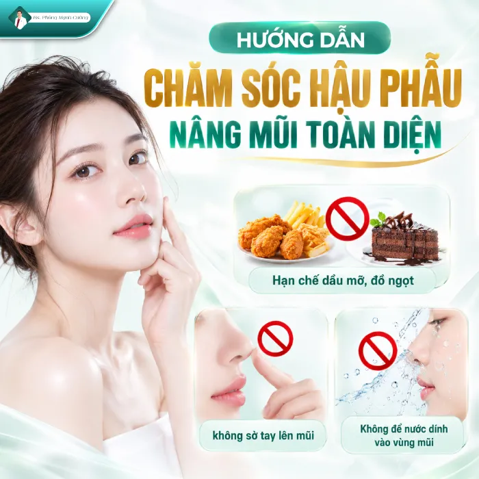 Nâng mũi ăn rau răm được không