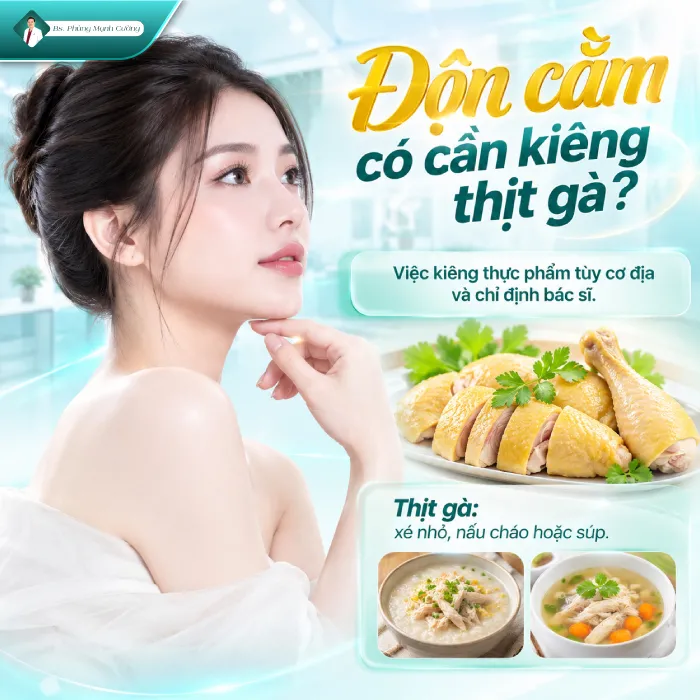 Độn Cằm Kiêng Ăn Gì? Bác Sĩ Phùng Mạnh Cường Giải Đáp Chi Tiết