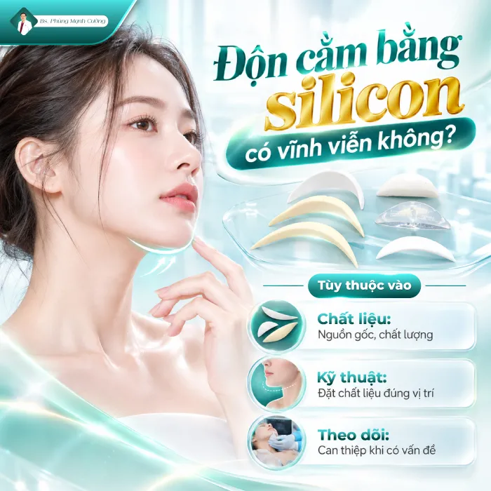 Độn Cằm Có Được Vĩnh Viễn Không? Bác Sĩ Phùng Mạnh Cường Giải Đáp 11 Độn Cằm Có Được Vĩnh Viễn Không? Bác Sĩ Phùng Mạnh Cường Giải Đáp