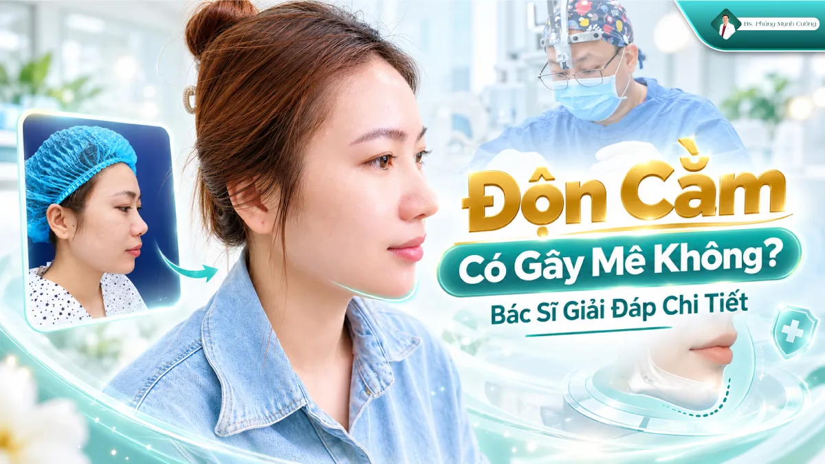Độn Cằm Có Gây Mê Không? Bác Sĩ Giải Đáp Chi Tiết