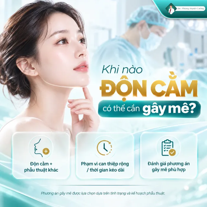 Độn Cằm Có Gây Mê Không? Bác Sĩ Giải Đáp Chi Tiết