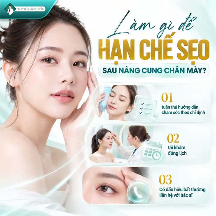 Nâng Cung Chân Mày Có Để Lại Sẹo Không? Giải Đáp Từ Góc Nhìn Chuyên Môn