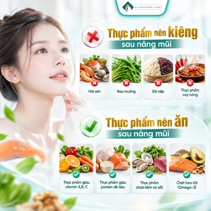 Nâng mũi ăn nước tương được không 8 Nâng mũi ăn nước tương được không