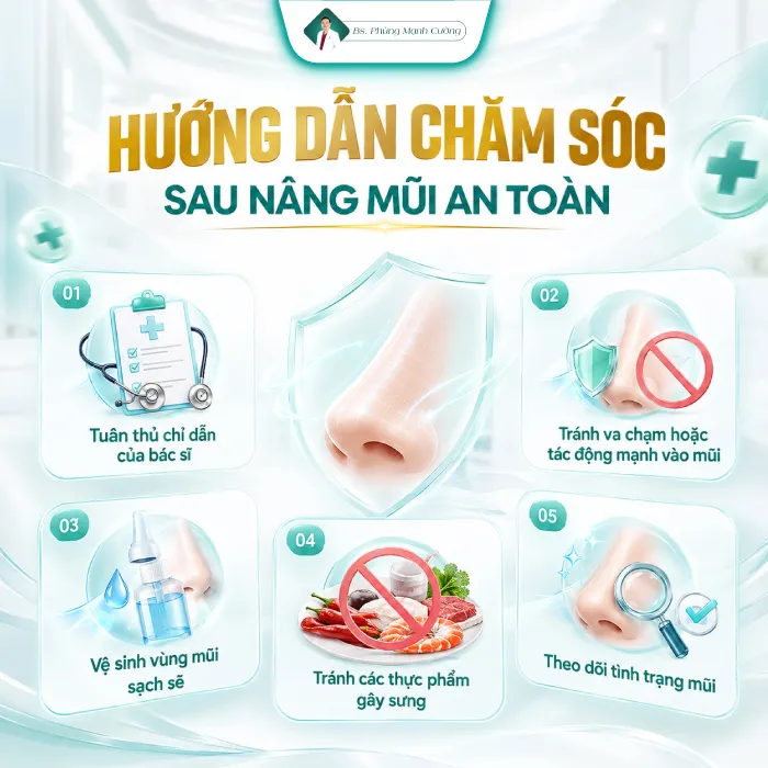 Nâng mũi ăn thịt trâu được không