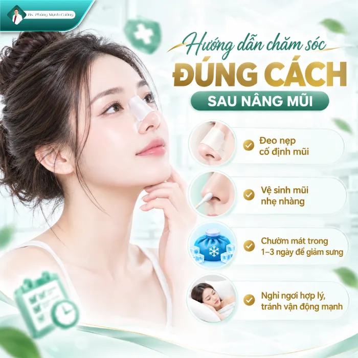 Nâng mũi có được ngáp không? Bác sĩ giải đáp